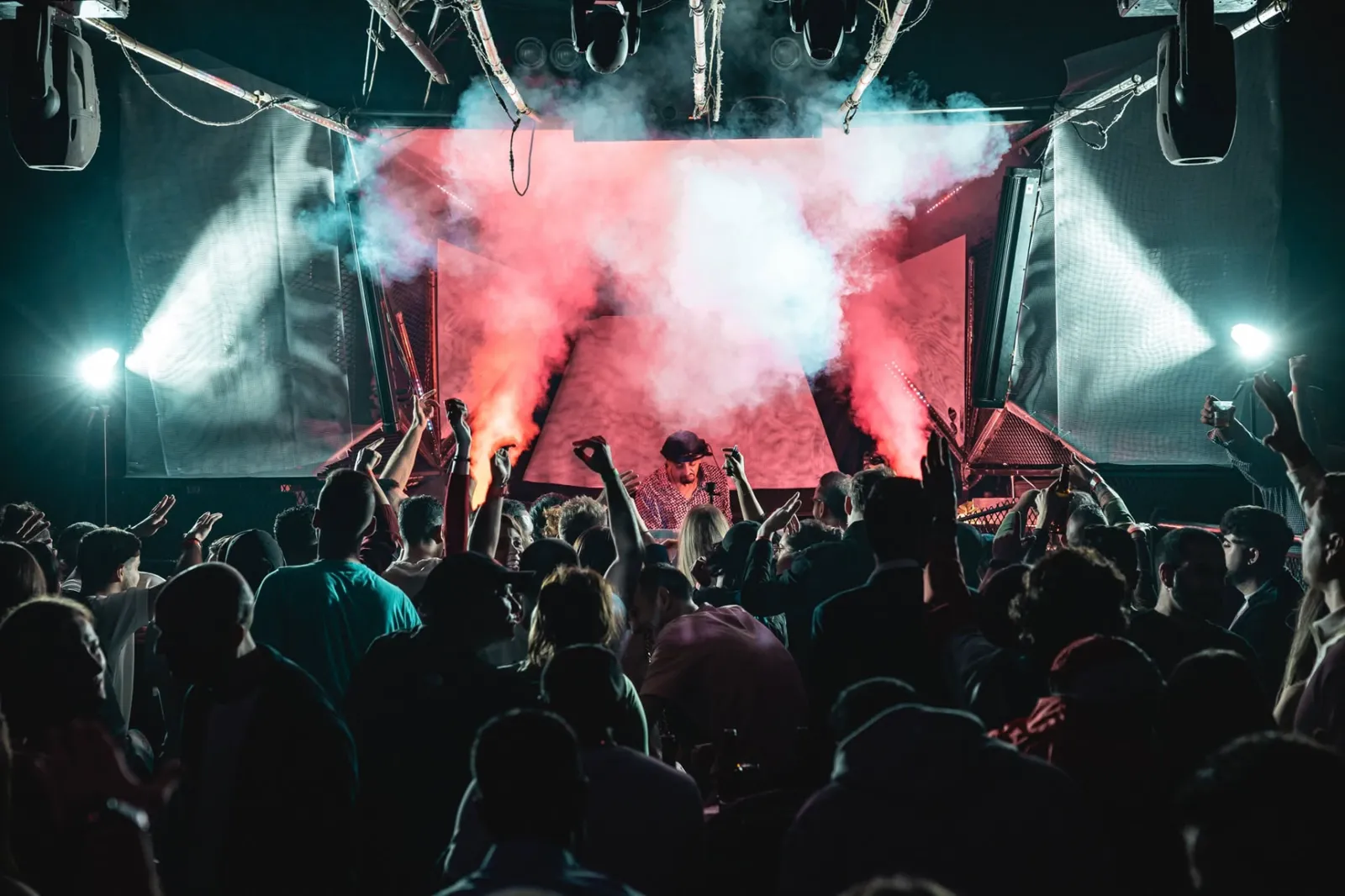 ABDY performing live in a club